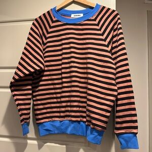 Day Dreamer Stripe Vintage Sweatshirt